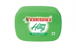 Khrishika Hing Black Khada   Pack  200 grams